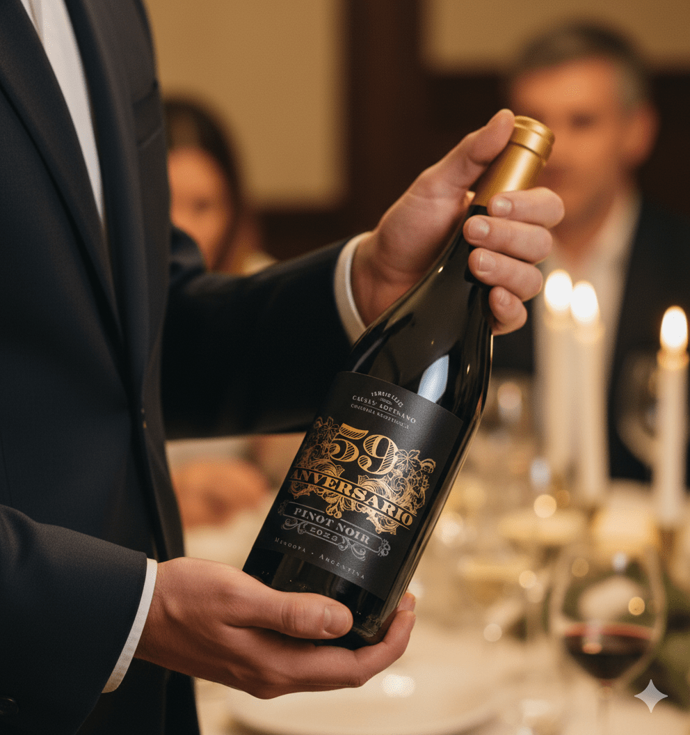 Vinho Arg. Tinto 59 aniversário Pinot Noir 2022 - Bodega Luxor