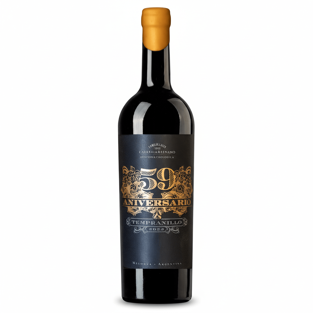 Vinho Arg. Tinto 59 aniversário Tempranillo 2022 - Bodega Luxor