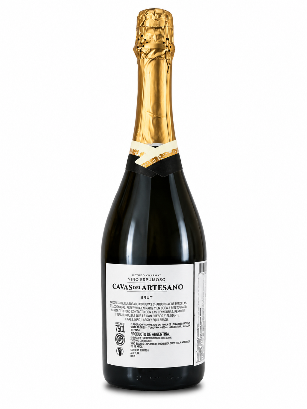 Espumante Arg. Cavas del Artesano Brut