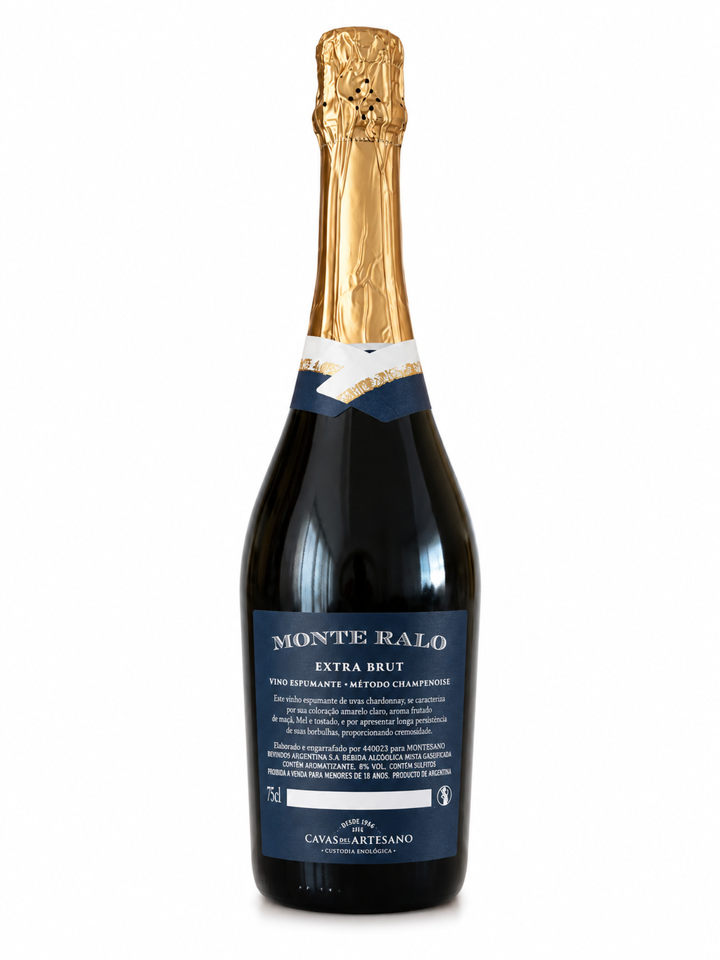Espumante Arg. Monte Ralo Extra Brut