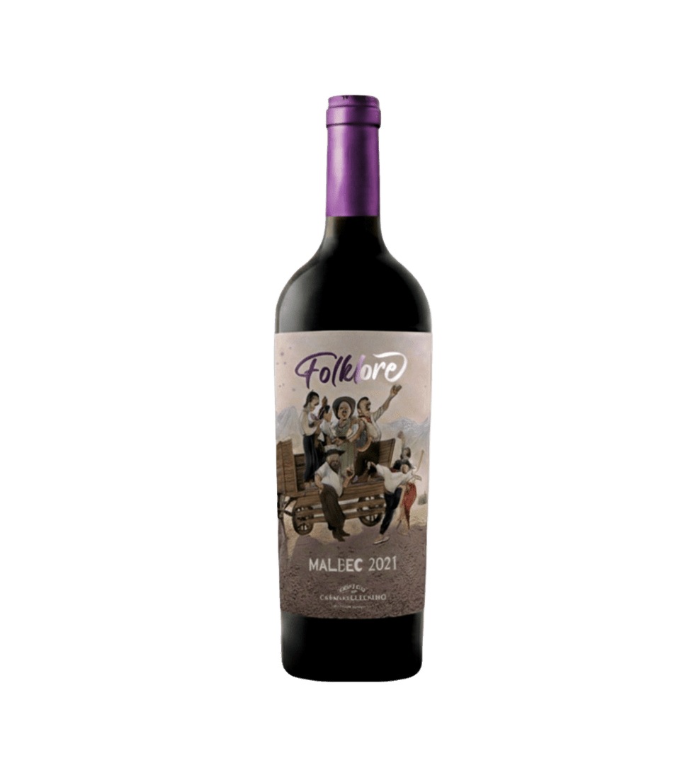 Vinho Arg. Tinto Folklore Malbec 2024 - Bodega Luxor