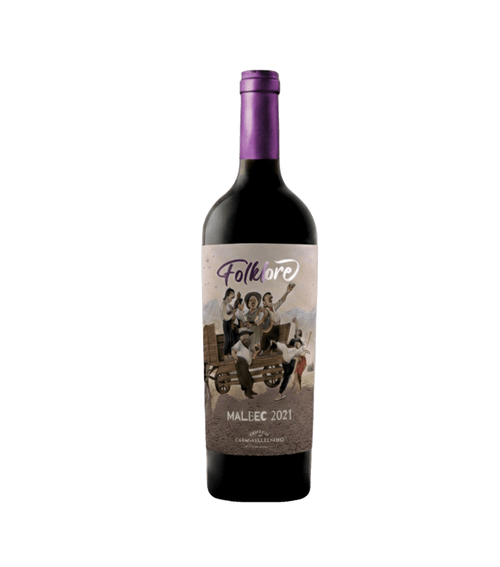 Vinho Arg. Tinto Folklore Malbec 2024 - Bodega Luxor