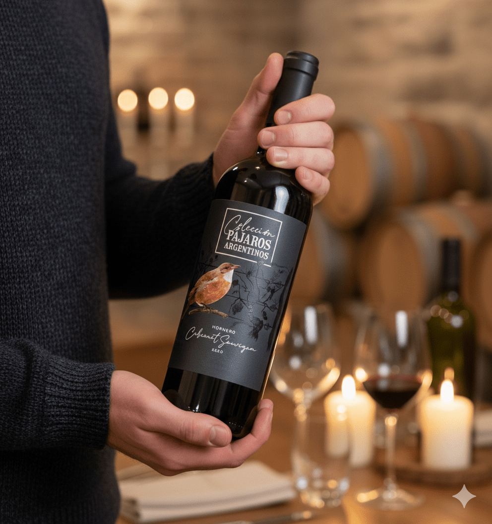 Vinho Arg. Tinto Colección Pájaros Cabernet Sauvignon 22 - Bodega Luxor