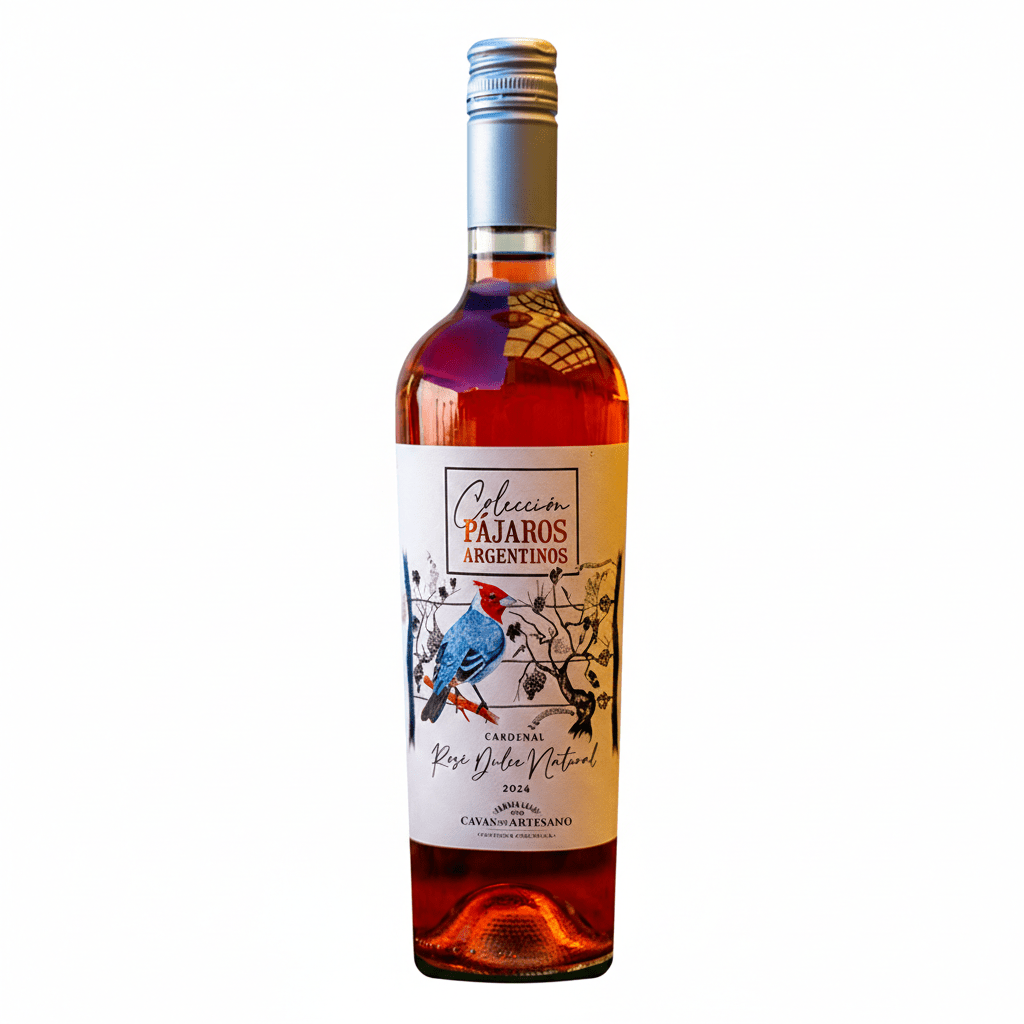 Vinho Arg. Rosê Colección Pájaros Rosé Dulce Nat 24 - Bodega Luxor