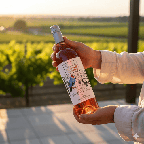 Vinho Arg. Rosê Colección Pájaros Rosé Dulce Nat 24 - Bodega Luxor