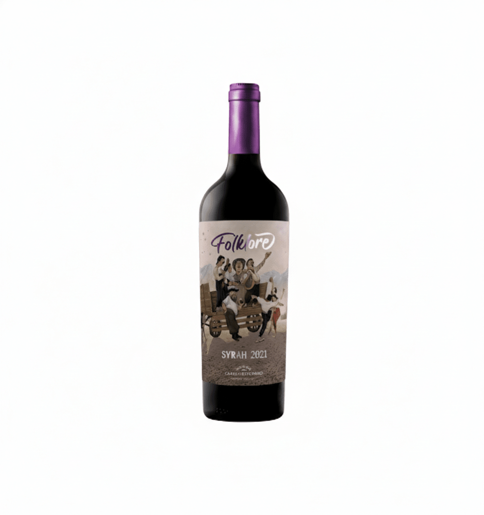 Vinho Arg. Tinto Folklore Syrah 2024 - Bodega Luxor