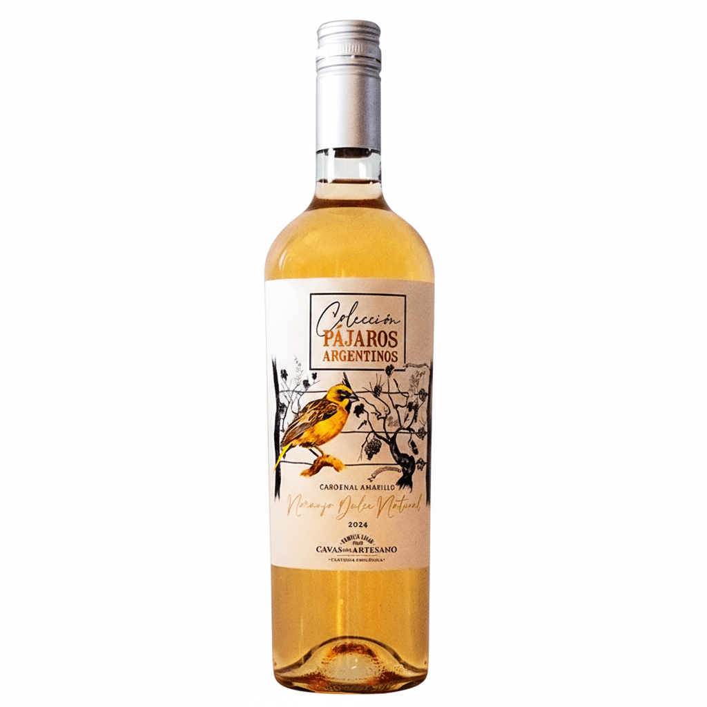 Vinho Arg. Laranja Colección Pájaros Naranjo Dulce Nat 24 - Bodega Luxor